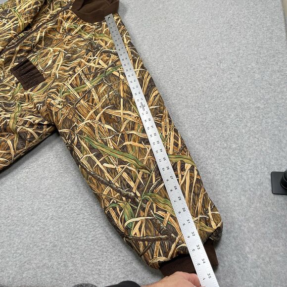 Vtg Mount'n Prairie Hunting Jacket Mens 4XL Skyline Camo Fall Flight Waterfowl - Picture 5 of 11